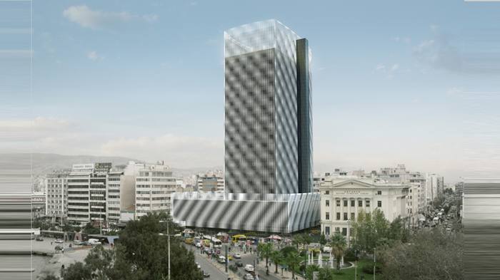 Fassadendesign Hochhaus